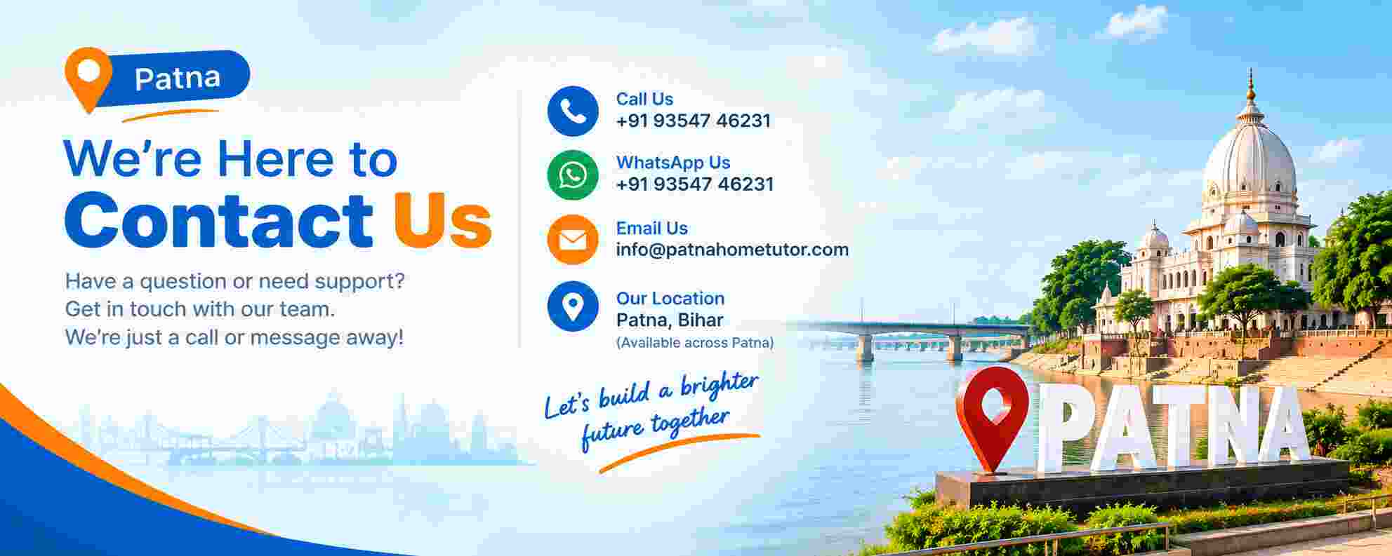 Contact Patna Home Tutor