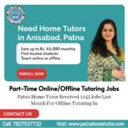 Affordable & Experienced Home Tutors in Anisabad, Patna | Boost Grades Fast Home Tutors in Anisabad, Patna